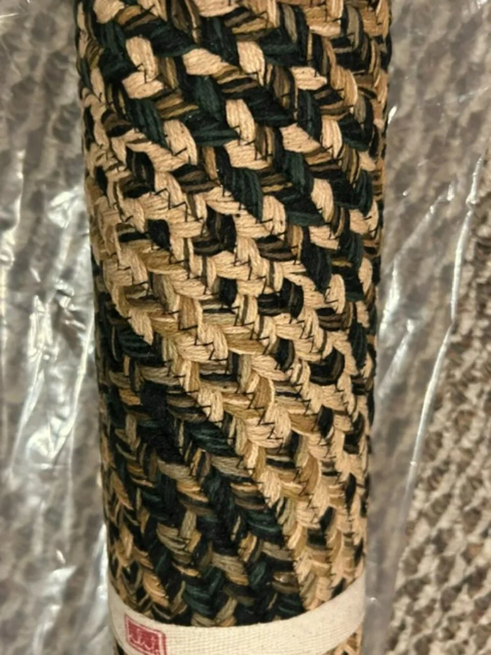 Black Forest Braided Jute Rug 27 in x 48 in